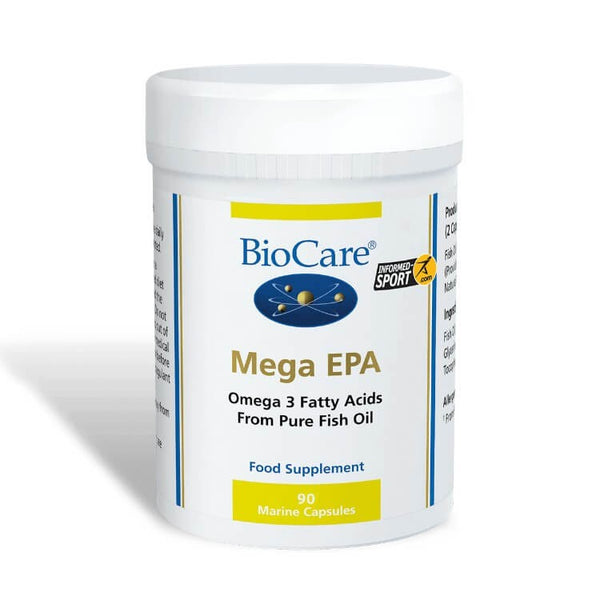 Biocare Mega EPA (Omega-3 Fish Oil) 90 Capsules