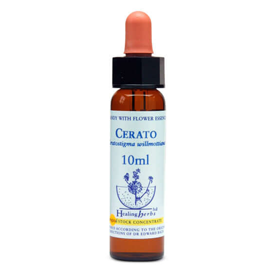 Healing Herbs Cerato Bach Flower Remedy 10ml