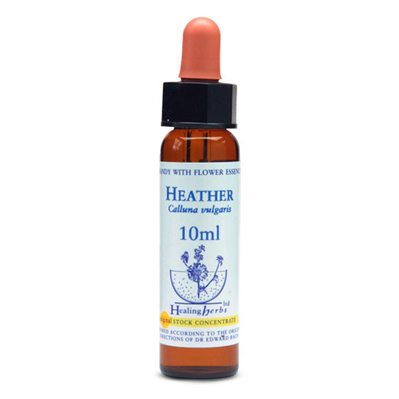 Healing Herbs Heather Bach Flower Remedy 10ml