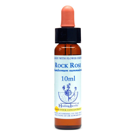 Healing Herbs Rock Rose Bach Flower Remedy 10ml
