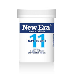 New Era No. 11 Nat Sulph (Sodium Sulphate) 240 Tablets