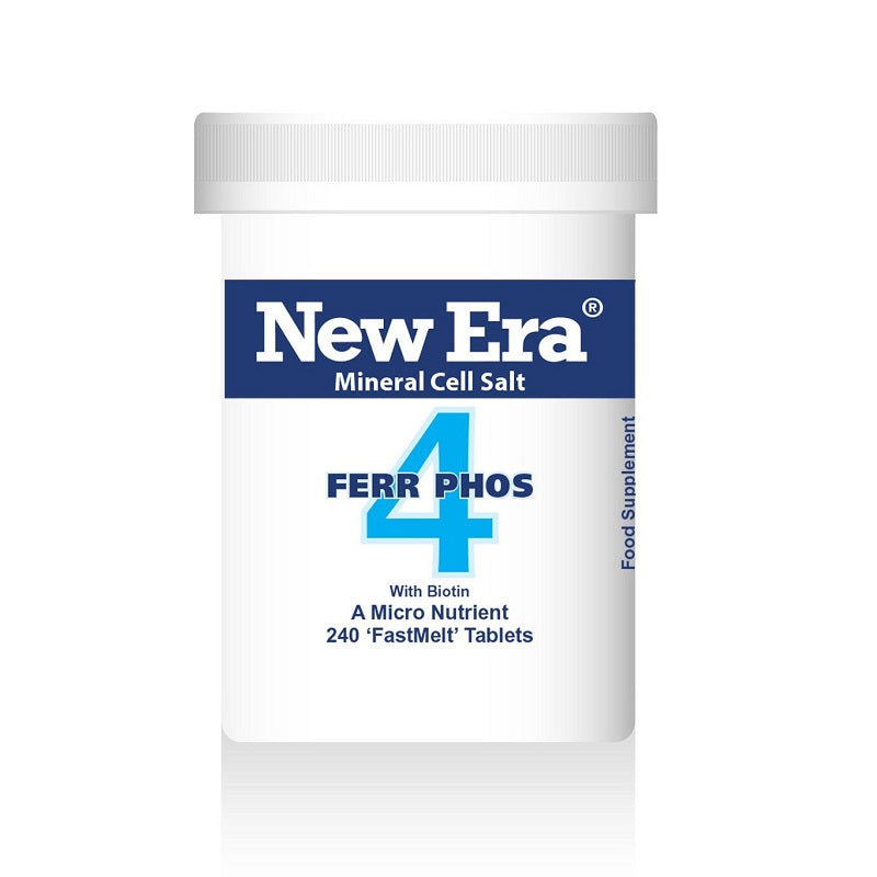 New Era No. 4 Ferr Phos (Iron Phosphate) 240 Tablets
