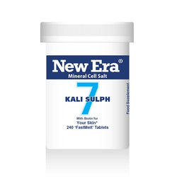 New Era No. 7 Kali Sulph (Potassium Sulphate) 240 Tablets