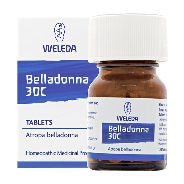 Weleda Belladonna 30C 125 Tablets