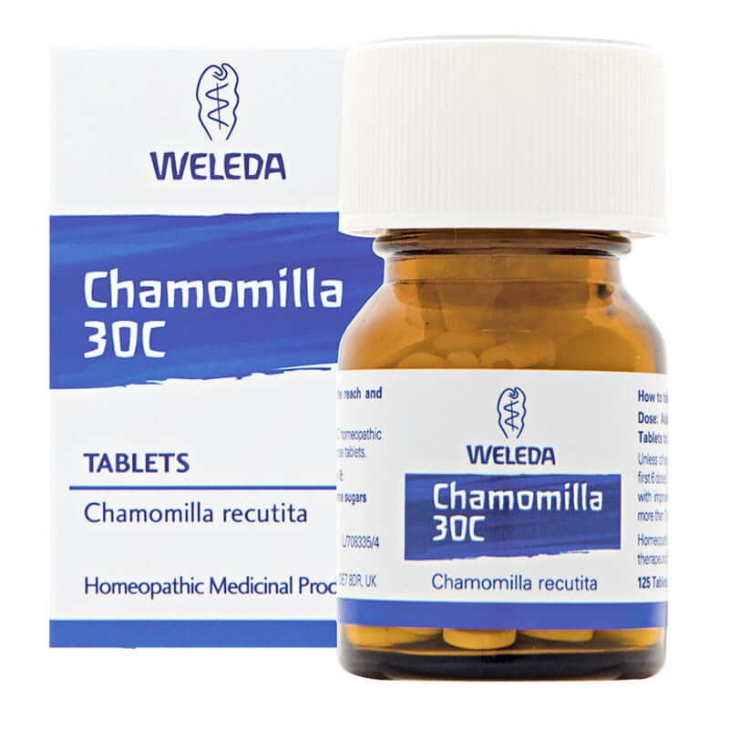Weleda Chamomilla 30C 125 Tablets